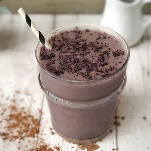 Schoko-Eiskrem Milchshake