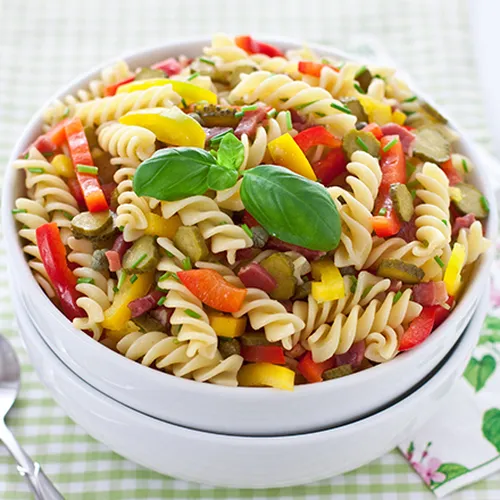 Sommerlicher Nudelsalat